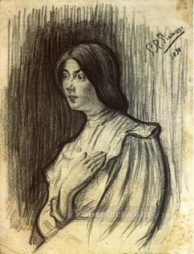 Retrato Lola 1898 Pablo Picasso Pinturas al óleo